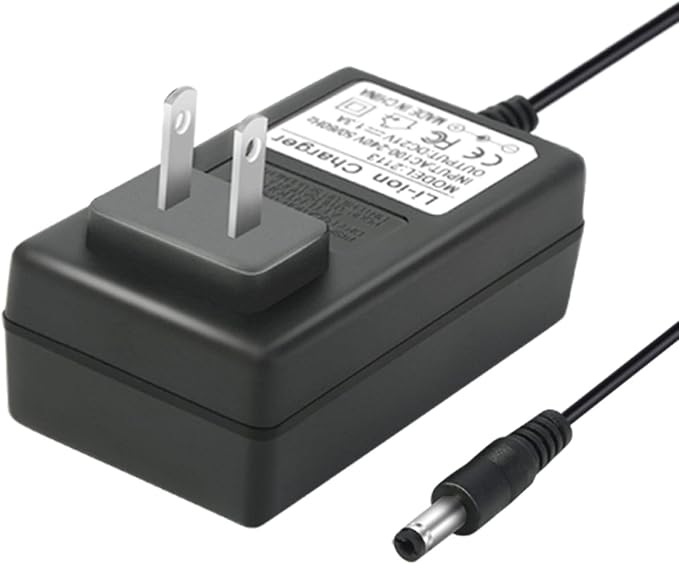 Replacement eKickScooter ZING E8 Charger AC DC Power Adapter Compatible with Segway eKickScooter Zing E8 E10 E12 Kids Electric Kick Scooter Model NB-25D2-00D8-US Power Supply Cord
