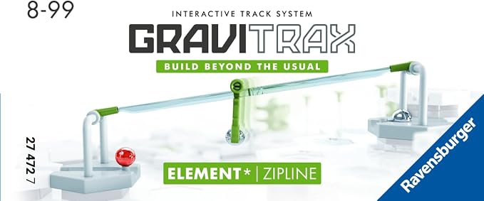 Ravensburger GraviTrax Element Zipline. Can be Combined with All GraviTrax Product Lines and Construction Toys for Children from 8 Years
