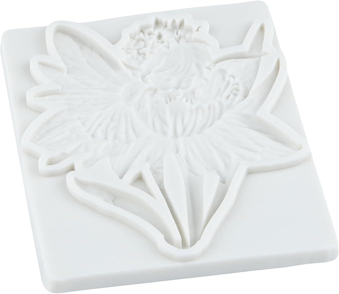 Flower Fairy Polymer Clay Mold Butterfly Fairy Flower Silicone Mold for Jewelry Making Epoxy Resin Casting Air Dry Polymer Clay Craft