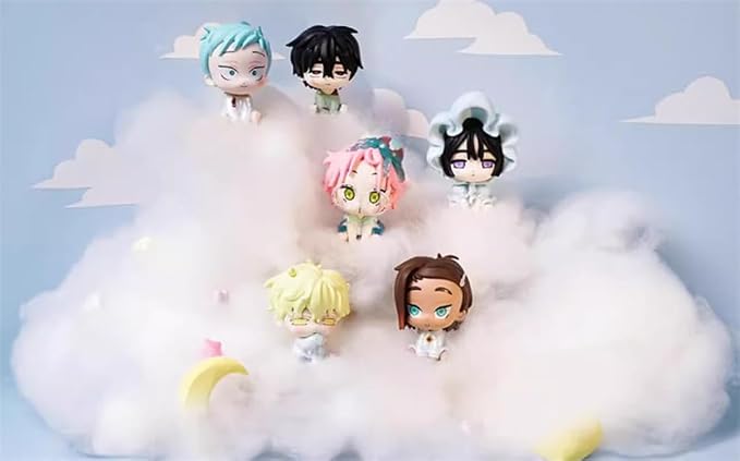 Anime Alien Stage Baby Series Figure Blind Box, Ivan Till MIZI SUA Luka Officially Licensed PVC Figure Collection Gift(Set 6pcs)
