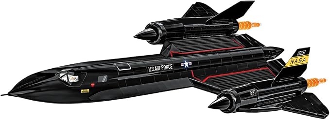 COBI Armed Forces Lockheed® SR-71® Blackbird® Executive Edition Building Set, 1424 Pieces