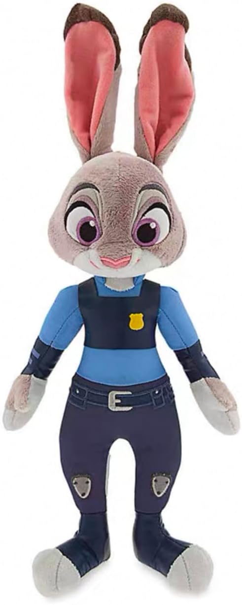 2 Pcs Judy Rabbit & Nick Fox Plush Toys Gifts for Friends Family Kids Christmas Halloween Chidlren Day Gifts