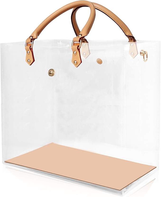 Clear PVC DIY Tote Bag Handbag Making Kit Handmade Gift Bag Craft Accessory Tool Set Birthday Holiday Gift Bag