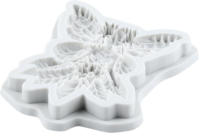 Flower Fairy Polymer Clay Molds Butterfly Fairy Silicone Mold for DIY Crafts Epoxy Resin Casting Polymer Clay Tools Craft Air Dry Jewelry Making