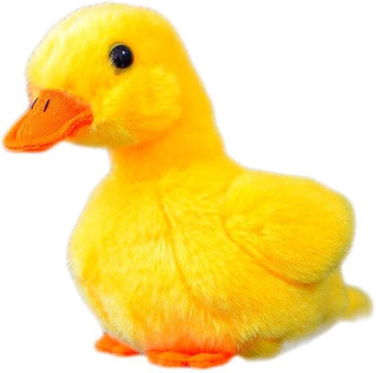 TAMMYFLYFLY Yellow Chick Stuffed Animal Chicken White 5 inches, 12cm, Plush Toy, Duck Soft Toy (1Yellow Duck)