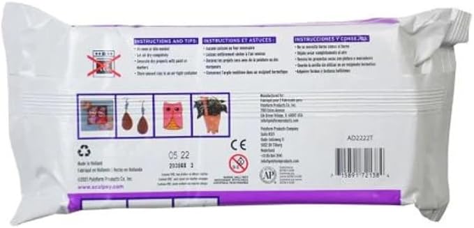 Sculpey Air-Dry, Premium Air Dry Clay, Terra Cotta, No Baking Required, 2.2 lb. (1 kg), Pack of 3, 6.6 lbs. Total