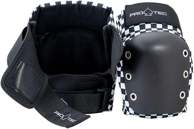 Pro-Tec Street 3-Pack Pad Set - Protective Gear for Skateboarding, Roller Skating, Scooter, Bicycling
