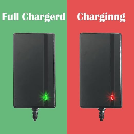 JRRXM 12Volt & 24Volt Universal Charger for Batty Powered Kid's Ride on Toys Car, Best Choice 12V&24V Adapter Charger for Power Wheels Electric Vehicle.LED Lights,Peg-Perego,Fisher-Price (12Volt)