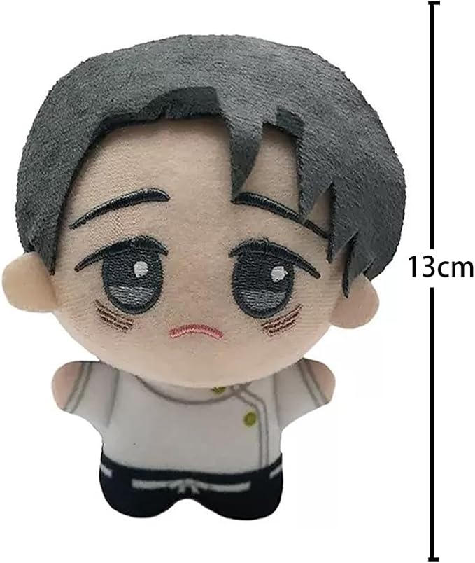JJK Soft Figure Itadori Yuji Keychain Fushiguro Megumi Pillow, Mini Anime Naoya Zenin Throw Pillow Pendant Charm Decoration Birthday Gifts 5.12''