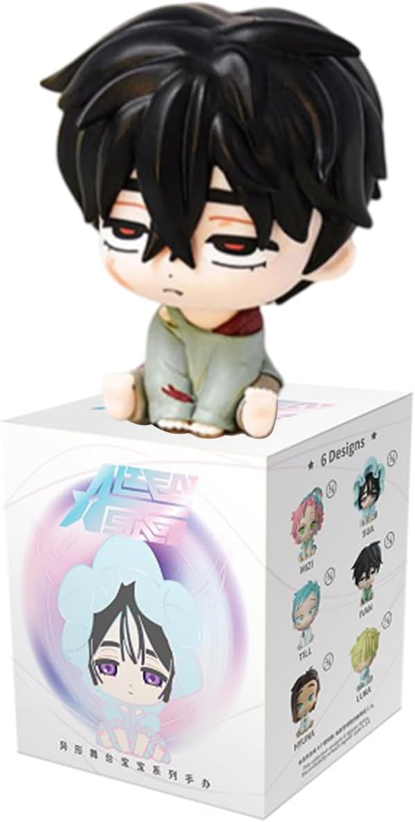 Anime Blind Box, 2.4 Inches Cute Alien Stage Baby Series Mystery Box Figure, Collectable PVC Figurine for Alien Stage Fans Gifts