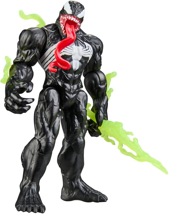 Marvel Spider-Man ActionVerse Venom Action Figure & Accessories, 4.5-Inch (11.4 CM) Super Hero Toys & Figures for Kids, Ages 4+