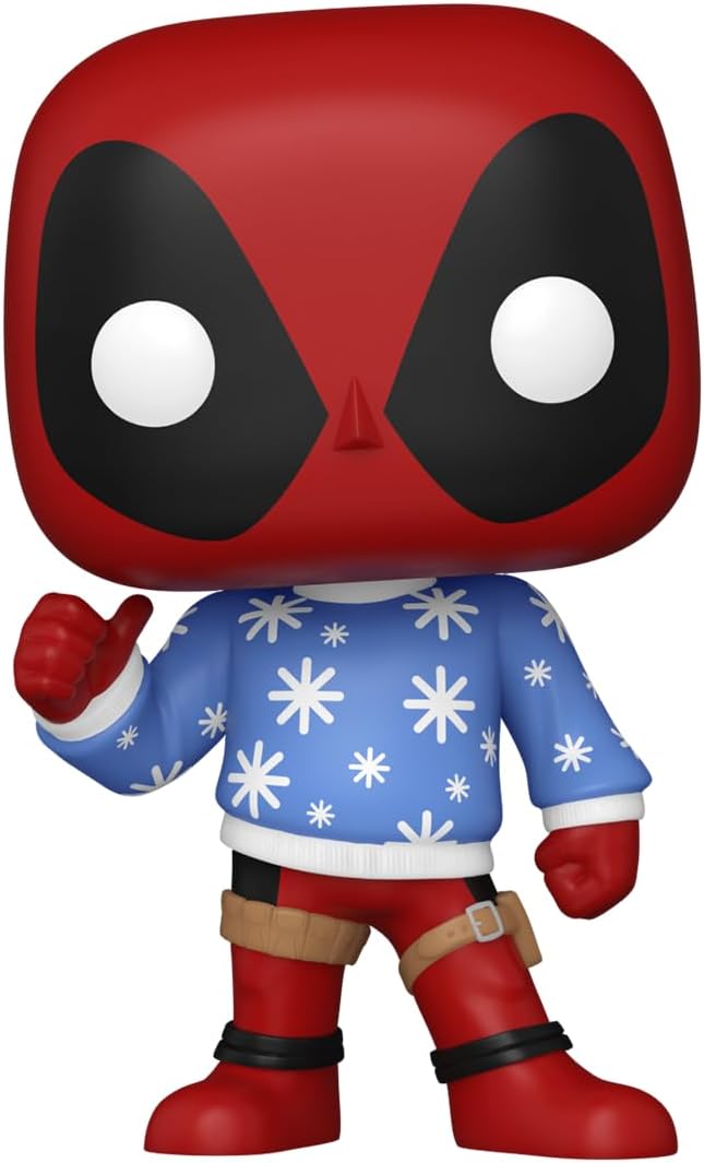 Funko POP! Marvel: Holiday - Deadpool - (SWTR) - Marvel Comics - Collectable Vinyl Figure - Gift Idea - Official Merchandise - for Kids & Adults - Movies Fans - Model Figure for Collectors