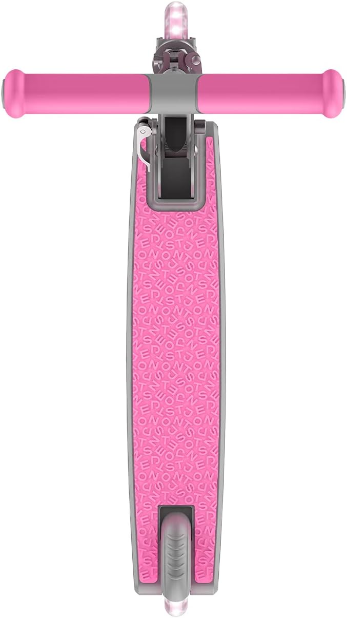 Jetson Leo Folding Kick Scooter| Easy Folding Mechanism | Light-Up Wheels |Height-Adjustable Handlebar |Rear Foot Brake|Ages 5+
