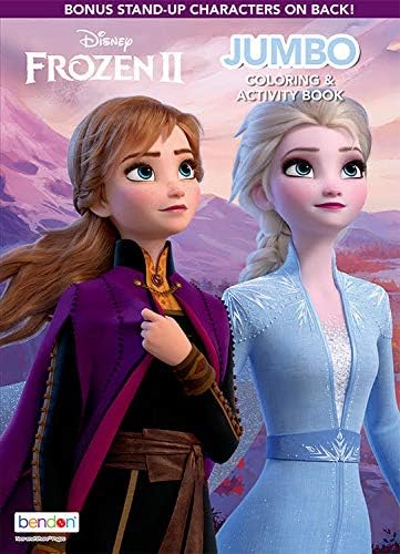 Bendon Disney Frozen Coloring Activity Book and Sticker Set for Kids