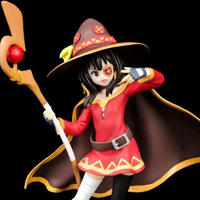 QAHEART Anime Megumin/Aqua Action Figure Model Statue Collectibles Toy Desktop Ornaments