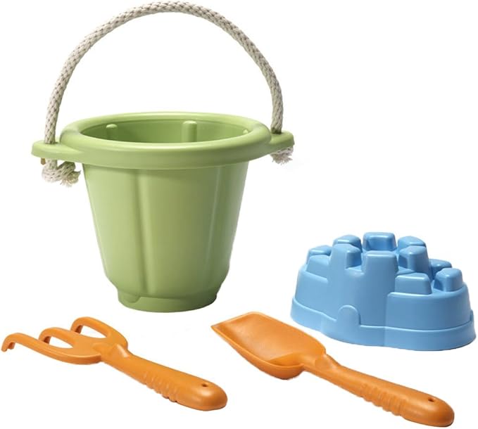 Green Toys, Sand Play Set, 4 Pieces
