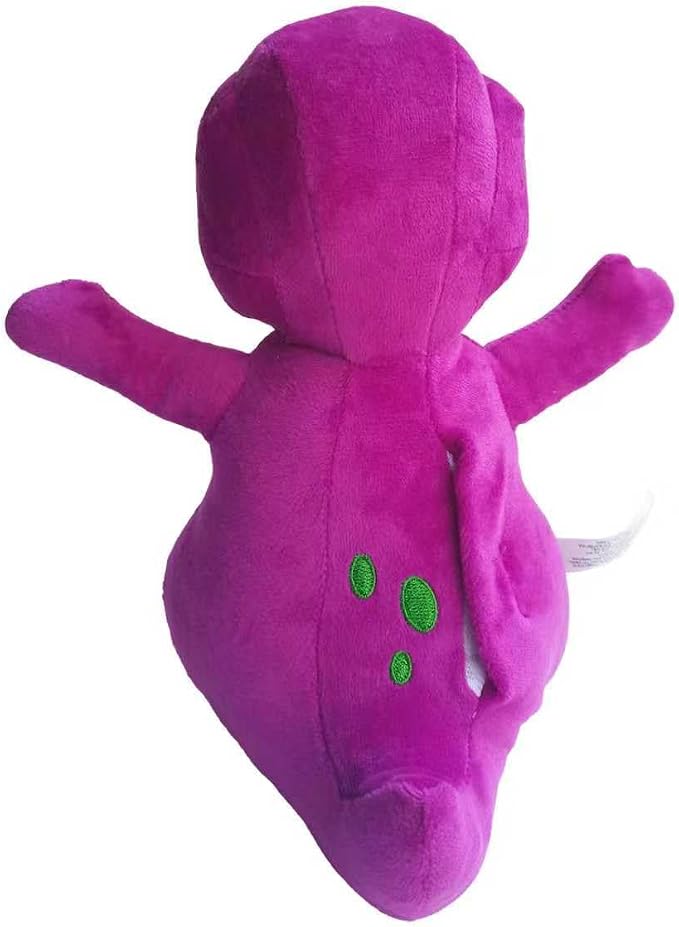 Barney Stuffed Animal 10 Inches, Singing Dinosaur Plush Toy Sings I Love You Song, Cute Soft Plush Puppet, Romantic Sweet Gift for All Ages. (10in)