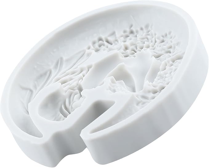 Moon Goddess Polymer Clay Mold Moon Angel Fairy Silicone Molds for DIY Craft Epoxy Resin Casting Polymer Clay Tools Crafts Air Dry Jewelry Making