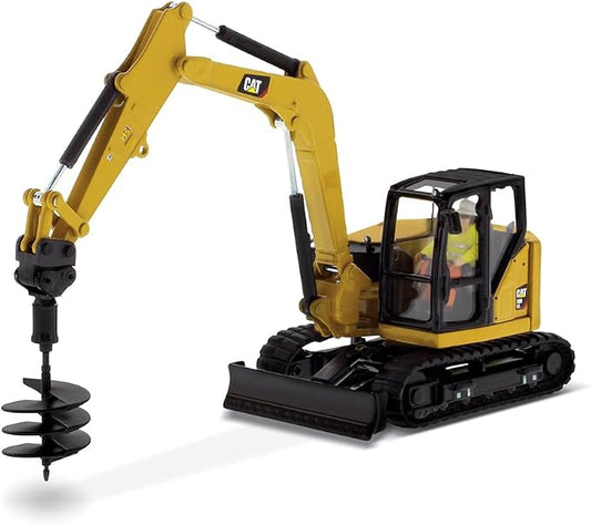 Diecast Masters 1:50 Scale Caterpillar 308 CR Mini Hydraulic Excavator | High Line Series Cat Trucks & Construction Equipment | Model 85596