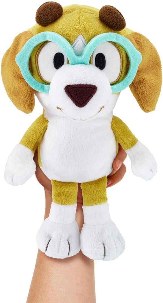 Bluey Friends 3 Pack Plush, 6.5-7.5"/ 16-23 cm Tall Plush Toys (Winton, Honey, and Mackenzie)