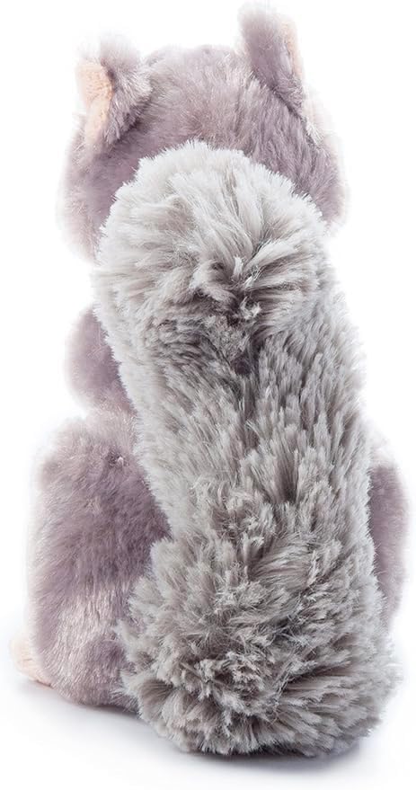 The Petting Zoo Squirrel Stuffed Animal Plushie, Gifts for Kids, Wild Onez Babiez Wildlife Animals, Squirrel Plush Toy 6 inches
