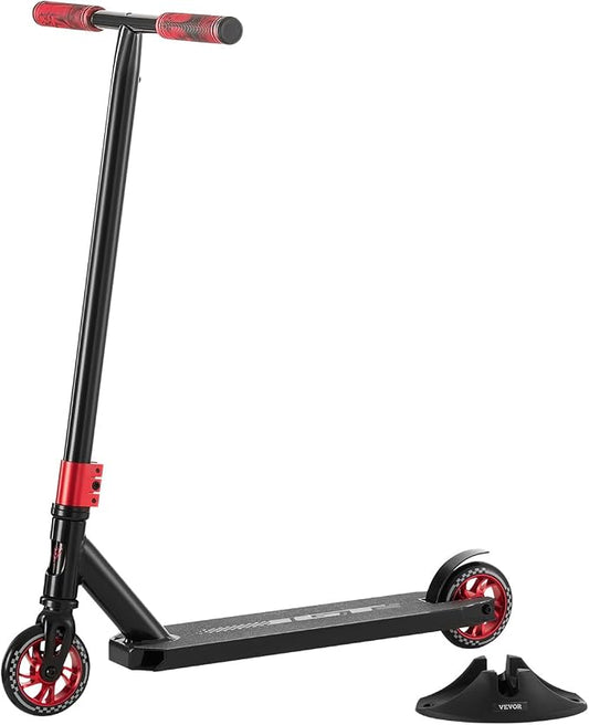 VEVOR Stunt Scooter, Pro Complete Trick Scooters for Kids Ages 11-13 Years, Teens, Adults, Boys, and Girls, Freestyle Street Rider for Intermediate and Beginner, Double Layer Lightweight Aluminum Deck