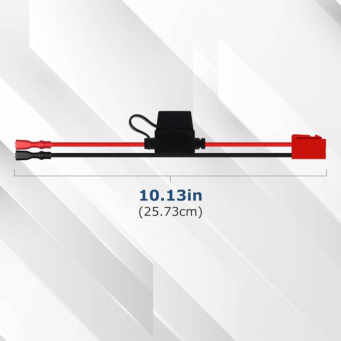 Mighty Max Battery Drop in Replacement for 6v Ride on Vehicle with 4.5ah Battery kit and Harness with 2 Pins Connector