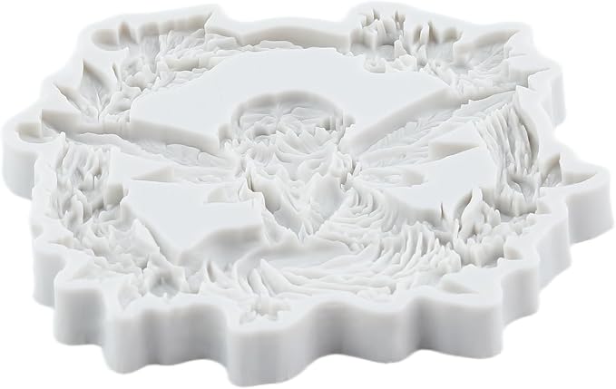 Flower Fairy Polymer Clay Mold Mushroom Elf Butterfly Fairy Elf Girl Silicone Molds for DIY Crafts Resin Casting Mold DIY Craft Air Dry Polymer Clay Tools Jewelry Making Set of 4