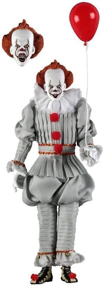 NECA 2017 IT: Pennywise - 8" Clothed Scale Action Figure