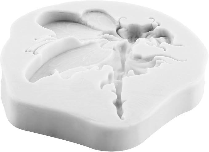 Flower Fairy Polymer Clay Molds 3D Fairy Silicone Mold for DIY Crafts Epoxy Resin Casting Polymer Clay Tools Craft Air Dry Jewelry Making