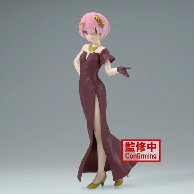 Banpresto - Re:Zero-Starting Life in Another World - Ram, Bandai Spirits Glitter & Glamours Figure