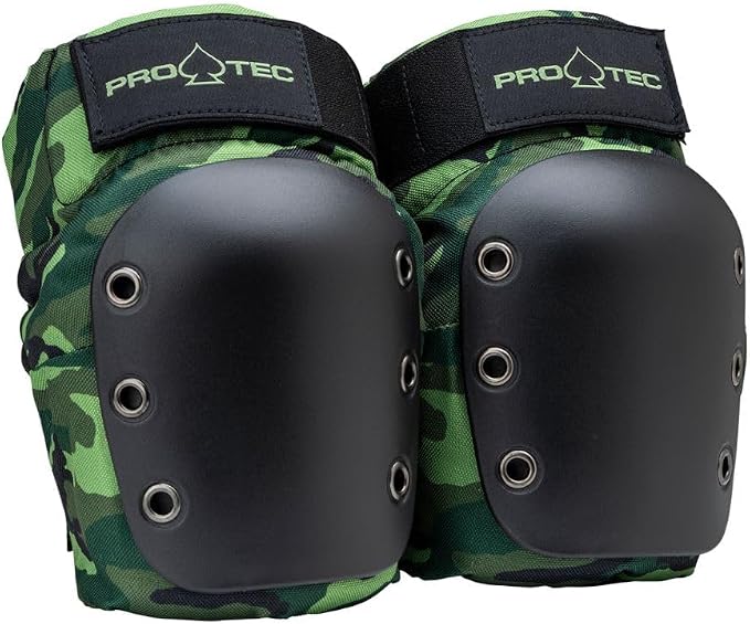 Pro-Tec Street 3-Pack Pad Set - Protective Gear for Skateboarding, Roller Skating, Scooter, Bicycling