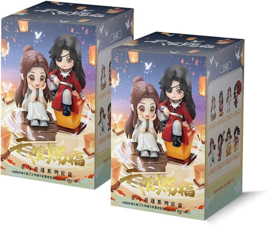 Heaven Official Blessing Hua Cheng Xie Lian One Group Chibi Figure Blind Box Anime Gift