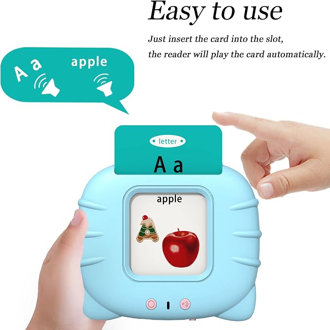 Startcan Talking Flash Cards for Toddlers 1 2 3 4 5, Speech Therapy Toys Autism Toys, ABC 123 Sight Words Etc - 255 Cards-510 Sides, Educational Learning Interactive Toys with Giftable Package
