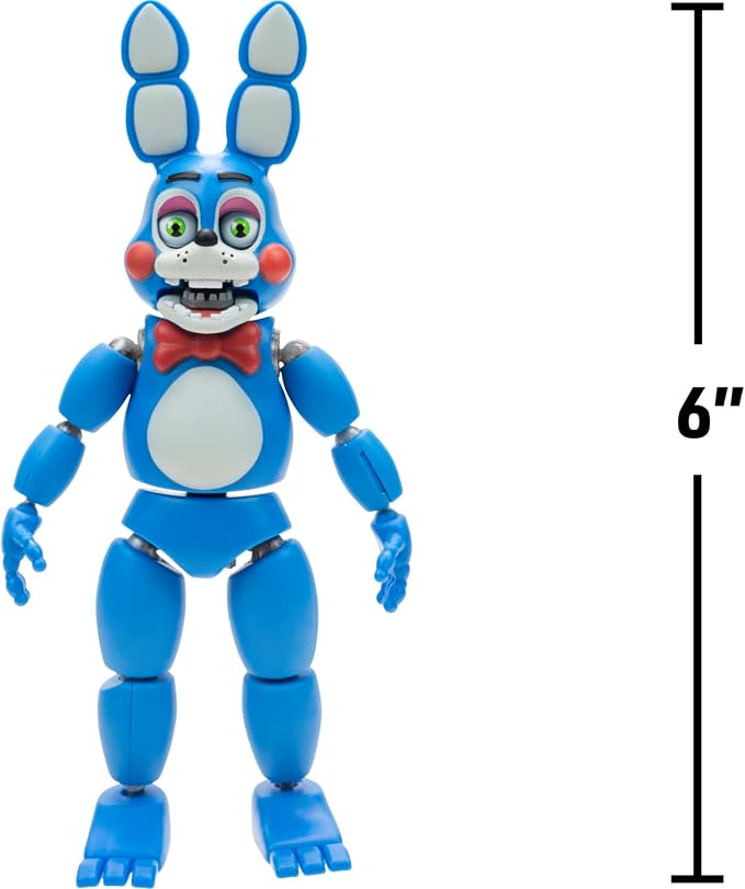 Five Nights at Freddy’s Endo-Series Collector Figure - 6-Inch Endo-1 with Swapable Toy Bonnie and System Error Toy Bonnie Parts