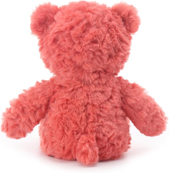 Apricot Lamb Watermelon Red Flower Bear Stuffed Animals for Kids, Soft Cute Plush Toys for Baby Girl and Boy, 8 Inches