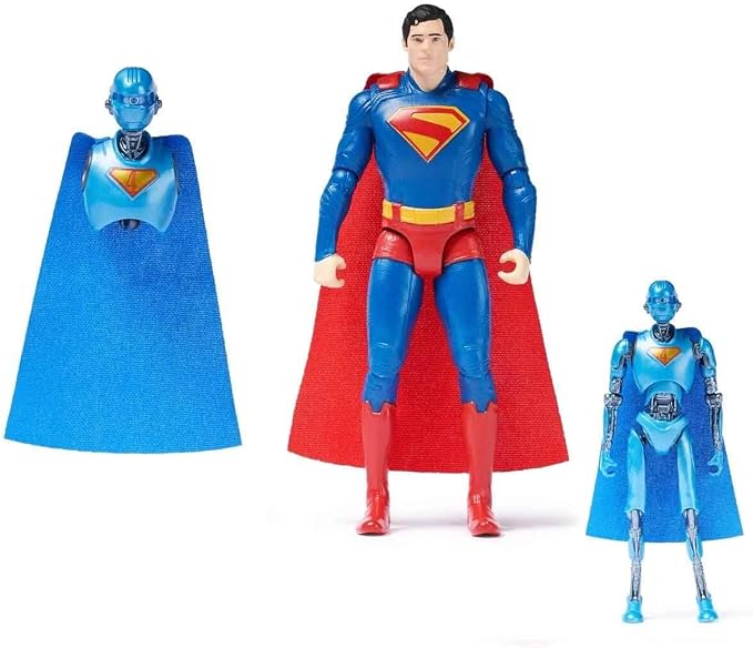 DC Comics, Superman 6-Inch Action Figure, Authentic Superman Movie Styling, Super Heroes Kids Toys for Boys and Girls Ages 4 and Up