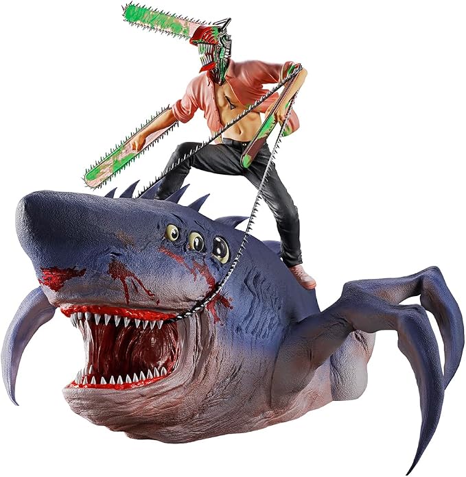 Ichibansho Figure - Chainsaw Man - The Movie: Reze Arc - Chainsaw Man & Beam (The Movie Second) Mega Impact Collectible Figure