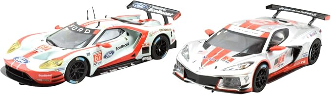 Scalextric/Premium Hobbies Sports Car Challenge - GT VS Corvette 1:32 Scale Slot Car Race Set C1444T