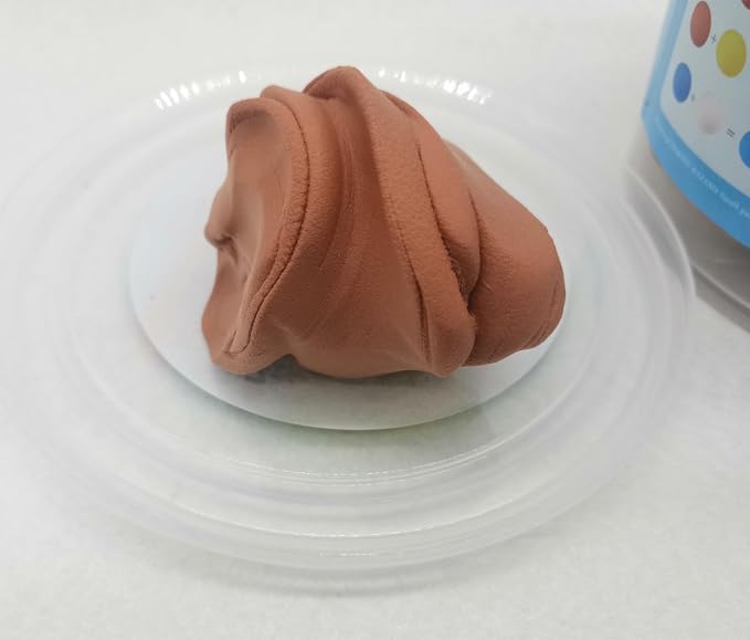 Air Dry Modeling Clay 10.5 oz Modelable Cosplay Foam Clay Ultra Light Magic Clay Colors Art Craft Kit (Brown)