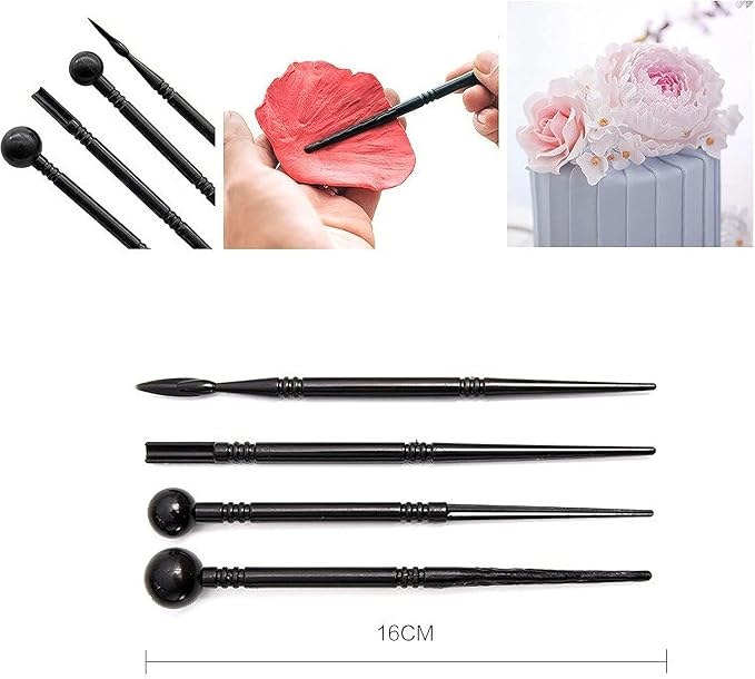 LANGQUN 35pcs Clay Sculpting and Pottery Tools Kit - Air Dry and Polymer Clay Dotting Tools - Ceramic Supplies for Modeling and Shaping - For Kids and Adults