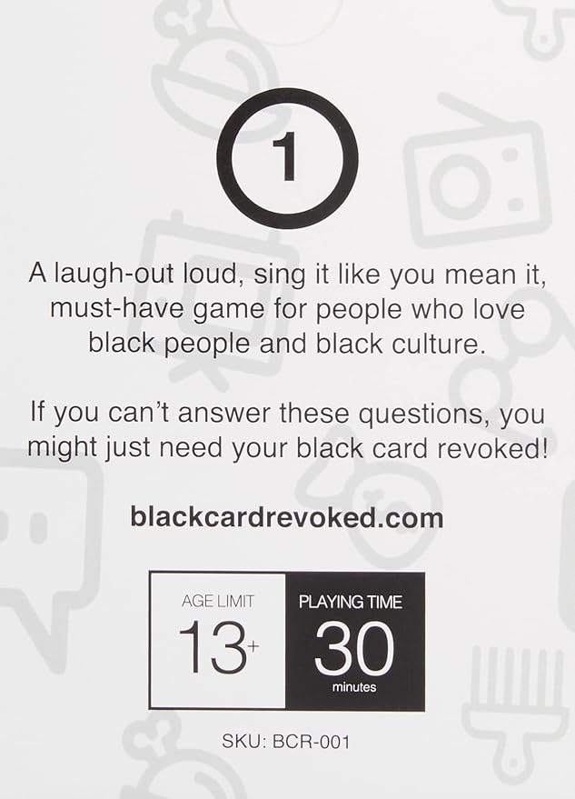 Black Card Revoked Original Flavor - Celebrate The Culture with America’s 1st Black Card Game | The Original Black Trivia | Perfect for Every Cookout, Game Night & Holiday