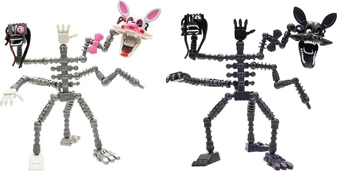 Five Nights at Freddy’s Endo-Series Collector Figure - 6-Inch Endo-1 with Swapable Mangle and Shadow Mangle Parts