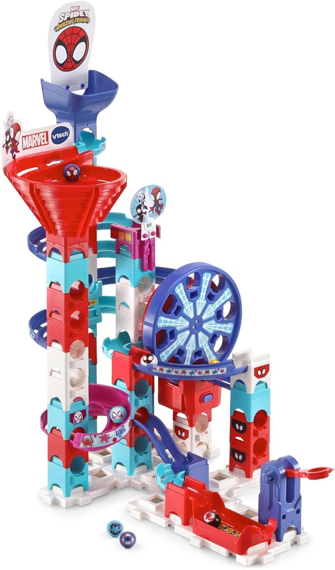 VTech Spidey and His Amazing Friends Marble Rush Go-Spidey-Go! Set