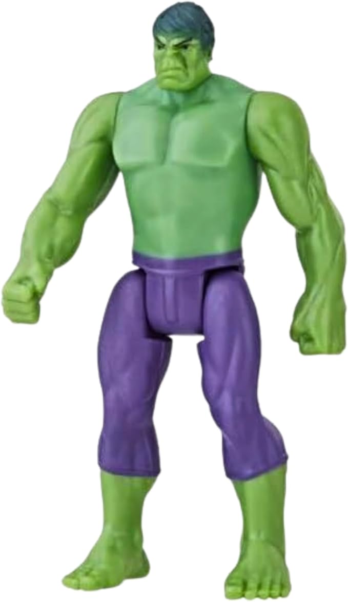 Toptoys2u Bargain Bundles Marvel-Avengers Miniature Articulated 9.5cm Toy Action Figures Bundle - Set of All 4 - Hulk, Thor, Captain America, & Iron Man
