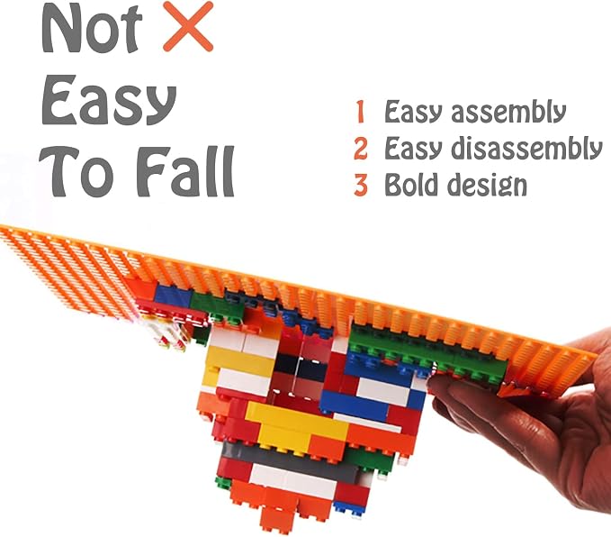 HUIZDQ 200 Piece Classic Small Building Bricks, 2x4 Bulk Bricks STEM Creative Building Toys, Red, Yellow, Blue, Green(Small Bricks, 1.25x0.62x0.47 in)
