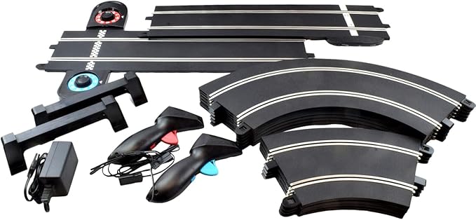 Scalextric/Premium Hobbies Sports Car Challenge - Mustang VS Camaro 1:32 Scale Slot Car Race Set C1445T