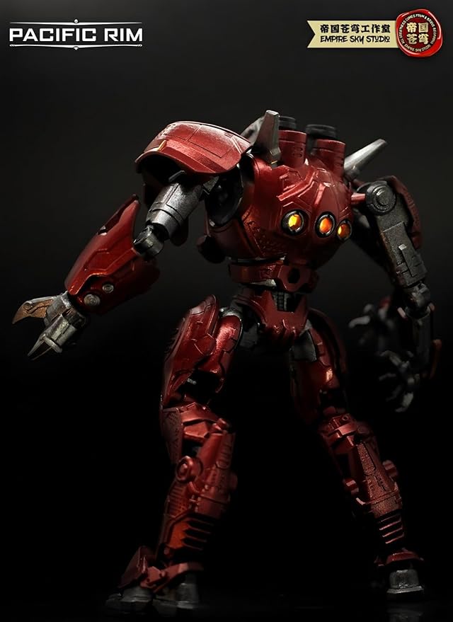 Pipigirl x Empire Sky Studio 1/12 Pacific Rim Mech Action Figure, Boxed Unique Figure Idea, 5 in Assembly Collectible Mecha Action Figures Kits