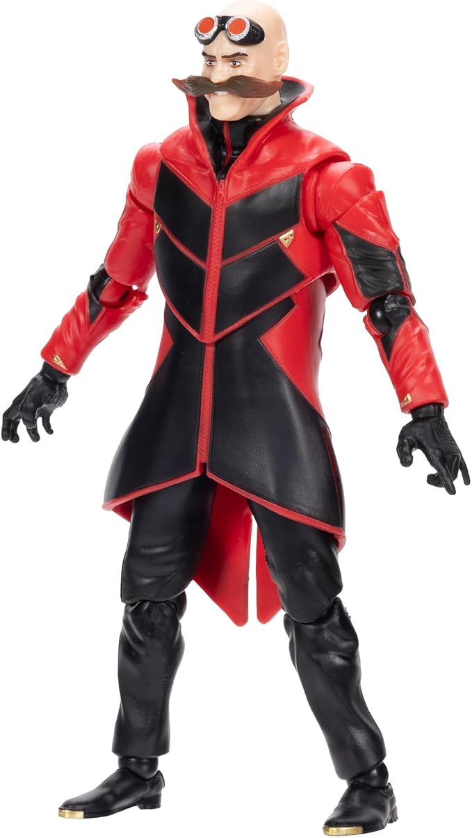 Sonic 3 Movie Action Figures 5-Inch Ivo Robotnik Collector Toy Figure, Highly Articulated for Boys Girls - Officially Licensed Sonic The Hedgehog 3 Movie Product