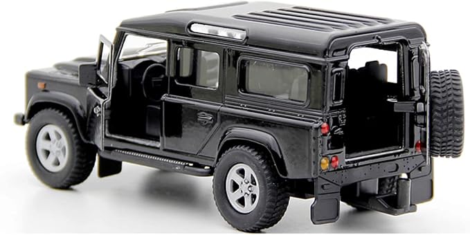 Toy Camper SUV Trailer Towing RV Motorhome Toys for Boys Diecast Truck Model Car Metal Pull Back Toy Cars Vehicle, Doors Open Light Sound, Outdoor Land Adventure Play Set, Kids Gifts